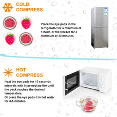 Reusable Gel Ice Pack Eye Pads – Hot & Cold Therapy