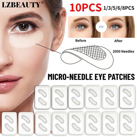 DermaGlow Microneedle Hyaluronic Eye Patches