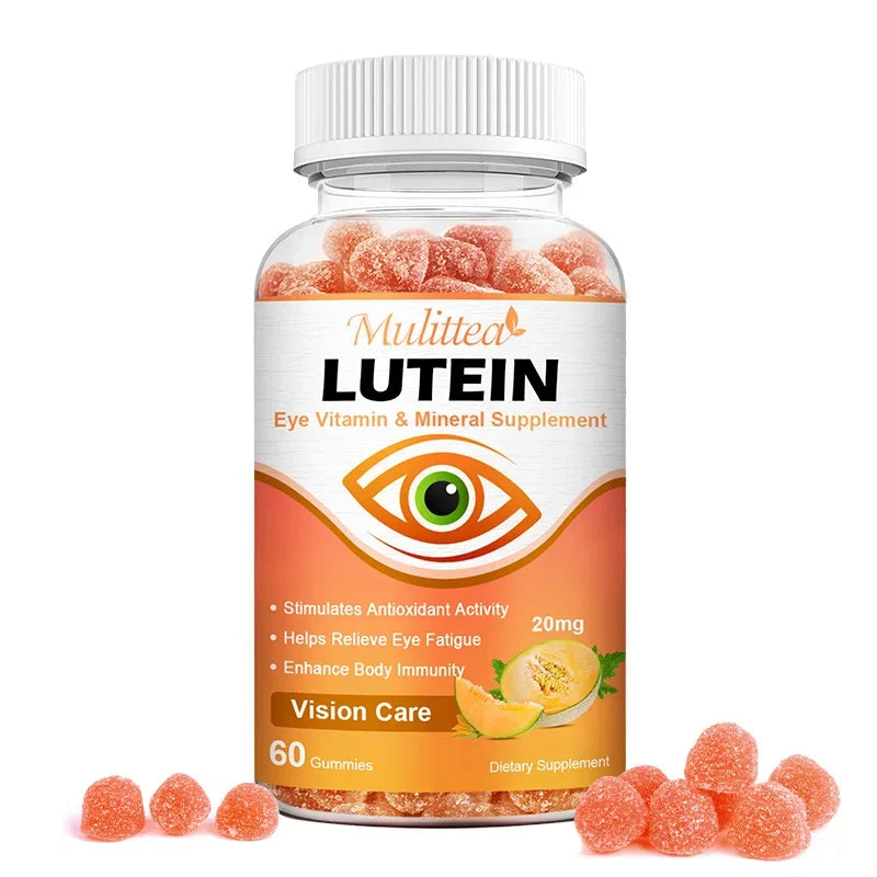 Lutein Gummies – Eye Health & Blue Light Protection, 60pcs
