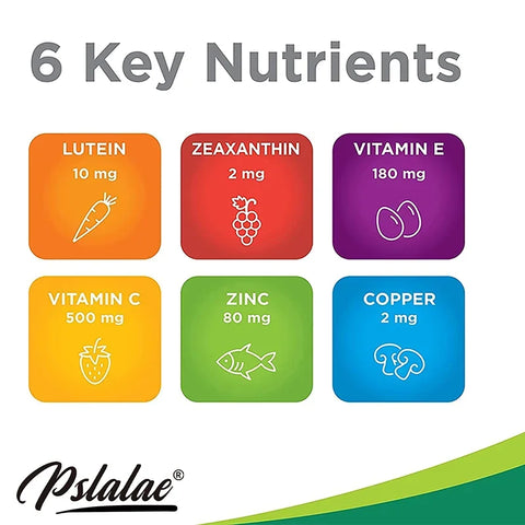 AREDS 2 Eye Supplement – Vision & Eye Health Capsules