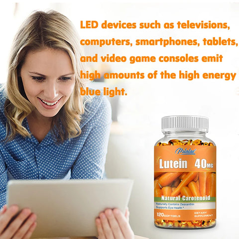 Lutein 40mg with Zeaxanthin – Eye Support Capsules