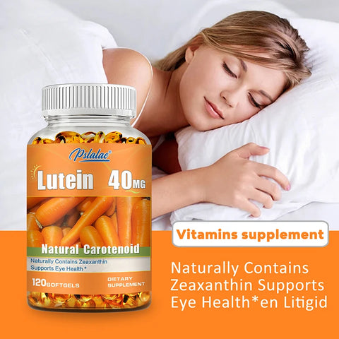 Lutein 40mg with Zeaxanthin – Eye Support Capsules