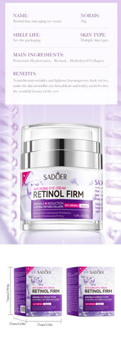 Sadoer Retinol Brightening Eye Cream