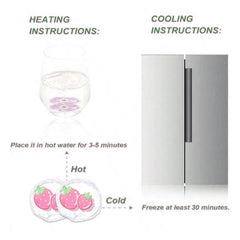 Reusable Gel Ice Pack Eye Pads – Hot & Cold Therapy