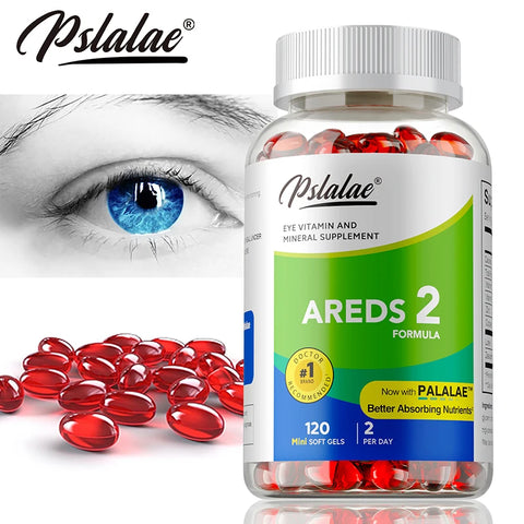 AREDS 2 Eye Supplement – Vision & Eye Health Capsules