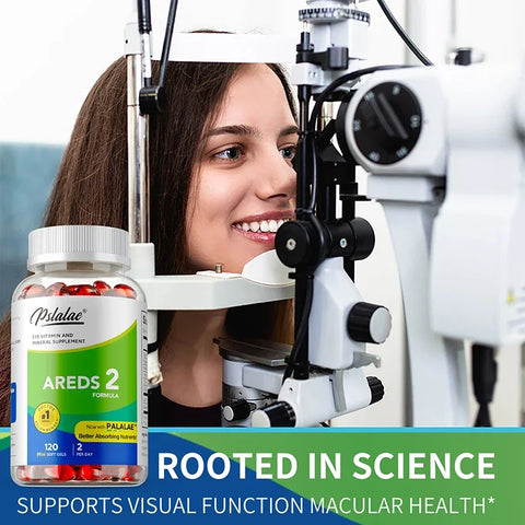 AREDS 2 Eye Supplement – Vision & Eye Health Capsules