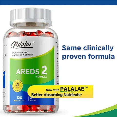 AREDS 2 Eye Supplement – Vision & Eye Health Capsules
