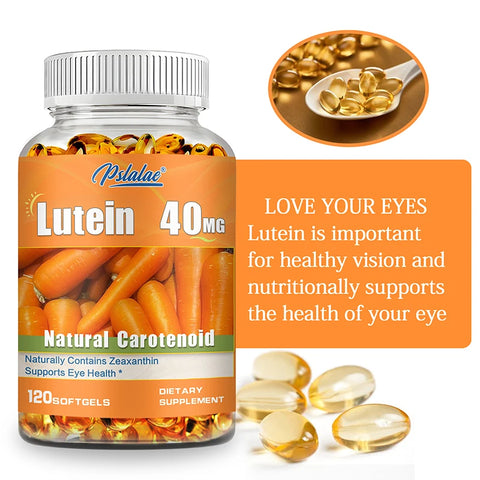 Lutein 40mg with Zeaxanthin – Eye Support Capsules