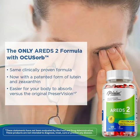 AREDS 2 Eye Supplement – Vision & Eye Health Capsules